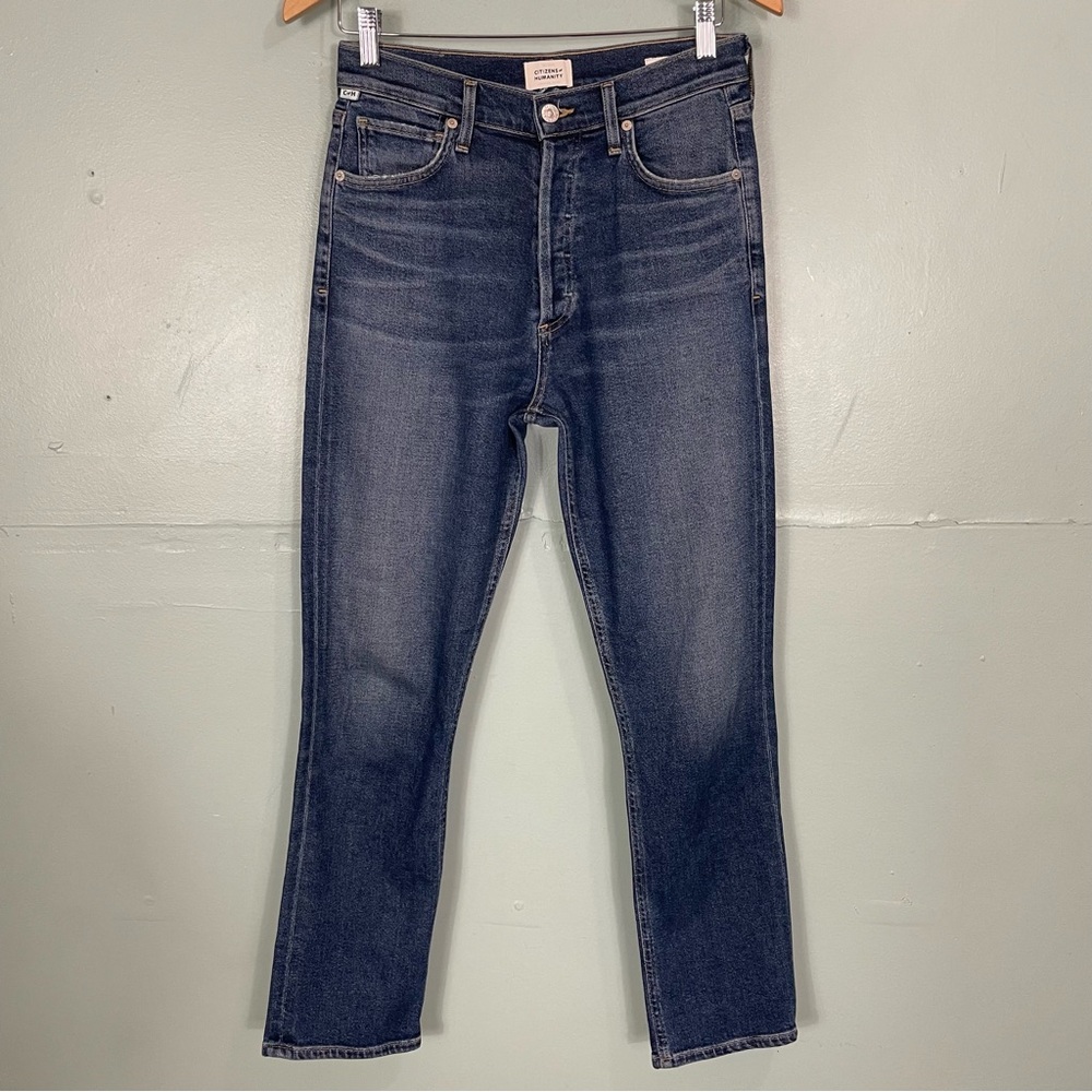 Citizens of Humanity Charlotte Premium Vintage Straight Jean Women‎ Sz 26 Blue
